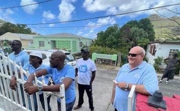 United St. Maarten party collaborates with Simply Masters Foundation Annual Back to School Donation Drive