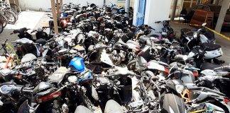 Vehicles left at towing companies and police station
