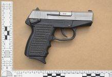 Alpha team arrested one suspect an confiscate firearm and ammunition