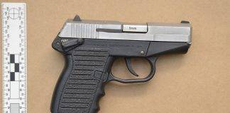 Alpha team arrested one suspect an confiscate firearm and ammunition