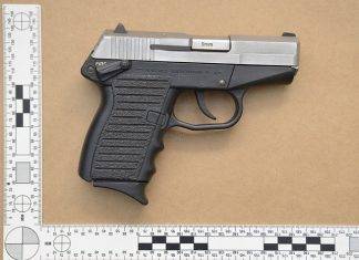 Alpha team arrested one suspect an confiscate firearm and ammunition