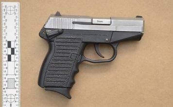 Alpha team arrested one suspect an confiscate firearm and ammunition