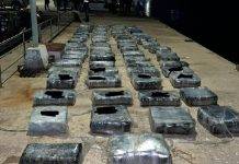 Dutch Caribbean Coast intercepted a go-fast with over 1600 kilograms of drugs