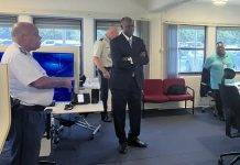 Governor Holiday pays working visit to Police Force