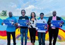 MP Angelique Romou and SMPYA launches the Annual A.R. Scholar Athlete & Artist Award