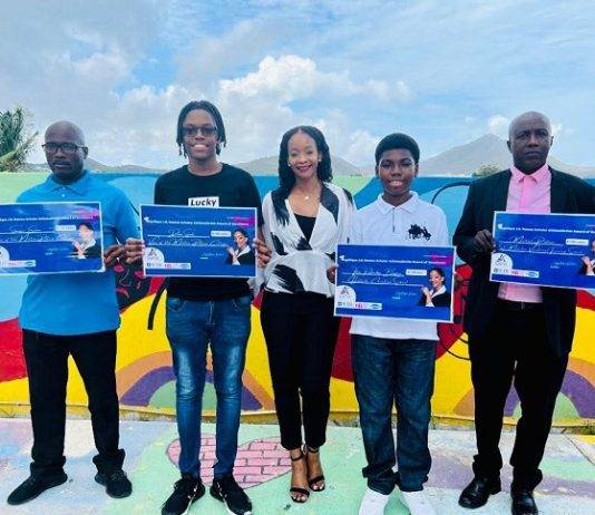 MP Angelique Romou and SMPYA launches the Annual A.R. Scholar Athlete & Artist Award