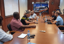 Police leadership of both sides of island met on Friday September 23rd 2022