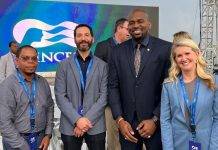 PSGs CEO Gumbs and Act. Minister of TEATT Ottley met with Cruise Executives from Carnival Corp. Brands