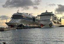 PSG cruise arrivals near 500,000 in first eight months. Outpaces the forecast period