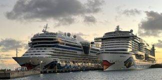 PSG cruise arrivals near 500,000 in first eight months. Outpaces the forecast period