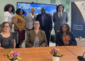 Acting resident coordinator UN on courtesy visit at SER Curaçao