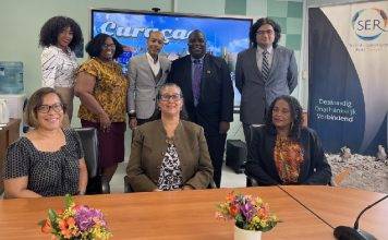 Acting resident coordinator UN on courtesy visit at SER Curaçao