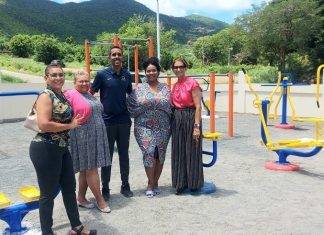 Positive and Elektralyets Foundations Donate 16 pieces of Outdoor Fitness Equipment