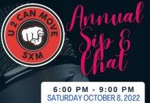 U 2 Can Move annual Sip & Chat to host a distinguished array of speakers, focusing on health and fitness, self-care and much more.