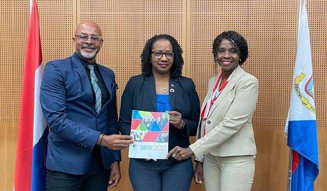 SER Sint Maarten presents 2021 Annual Report to Prime Minister S. Jacobs