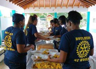 Rotary Club of St. Martin Sunset Distributes over 300 Meals to Vulnerable Citizens