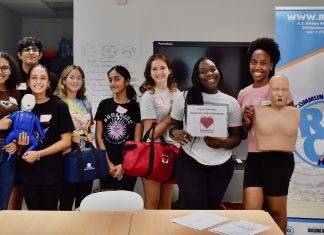 Ten students assisting EPIC Foundation as Youth Ambassadors