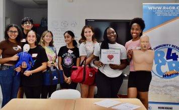 Ten students assisting EPIC Foundation as Youth Ambassadors