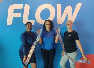 FLOW sponsors first prizes at Nature Foundation’s Beach Clean-up this Saturday at Mullet Bay!!!