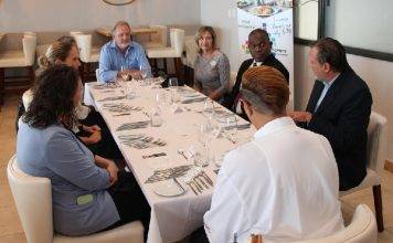 Governor presented with St. Maarten Flavors Lunch