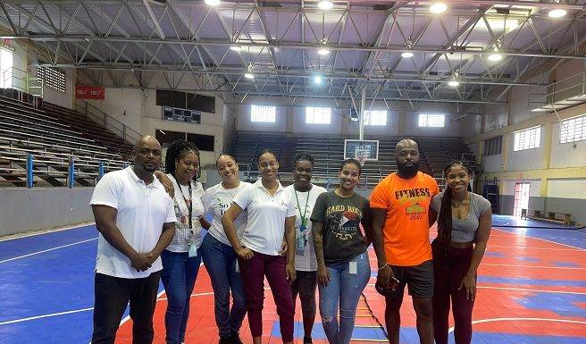 MHF Hosts Boot Camp session for Clients at the Daycare Facility.