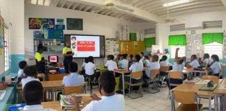 There was a kickoff of the Cops & and Kids program in Sister Regina Prima elementary schools on Wednesday morning, November 2, 2022.