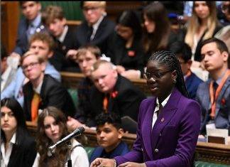 Montserrat and British Overseas Territories Youth Parliamentarians Make History at the UK House of Commons