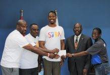 Proceeds from Brown Pelican Sport Awards 2022 donated to Soualiga Youth Basketball Association