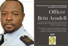 Passing of our dear colleague officer Britt ARNDELL