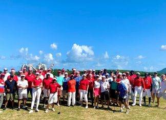 2022 Christmas Scramble at Mullet Bay Golf Course