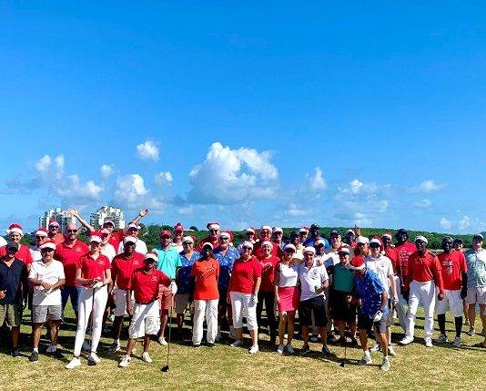 2022 Christmas Scramble at Mullet Bay Golf Course