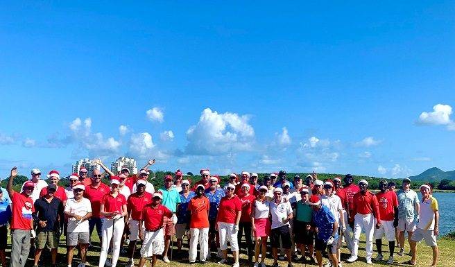 2022 Christmas Scramble at Mullet Bay Golf Course