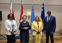 State Secretary Van Huffelen at four-country consultations on St. Maarten