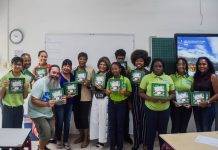 Island Gems donates copies of ‘Stories of St. Martin’ to schools