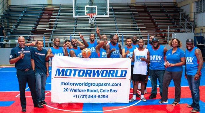 SXMNBA kicked off the District Business Basketball Tournament