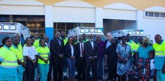Ambulance workers complete operational and maintenance training for new ambulances
