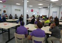 Police chief treats the female workers of KPSM to brunch in celebration of International women’s day