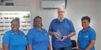 Rotary Club of St. Martin Sunrise’s ‘Outstanding Vocational Service Award’ and ‘Making a Difference Vocational Service Award’