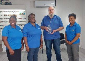 Rotary Club of St. Martin Sunrise’s ‘Outstanding Vocational Service Award’ and ‘Making a Difference Vocational Service Award’