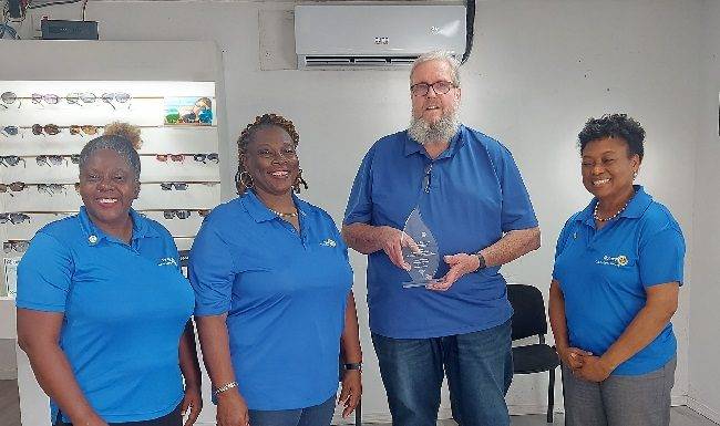 Rotary Club of St. Martin Sunrise’s ‘Outstanding Vocational Service Award’ and ‘Making a Difference Vocational Service Award’