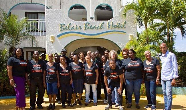 Belair Beach Hotel Leads The Way & Inspires Staff Through Roy Cotton, Jr.’s, I ‘nSPIRE Global Movement