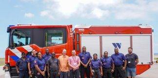 Saba receives new fire truck