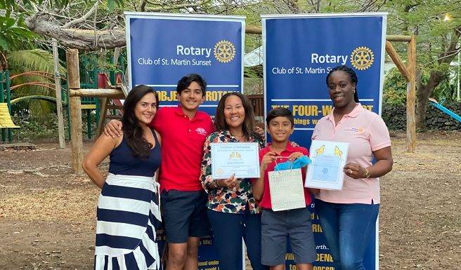 Rotary Sunset Celebrates Amir Baharani as Butterfly Story Winner