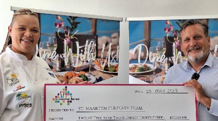 2022 St. Maarten Flavors raises over $ 12,000 for St. Maarten’s Culinary Talent Team to compete in Taste of the Caribbean in Miami in 2023