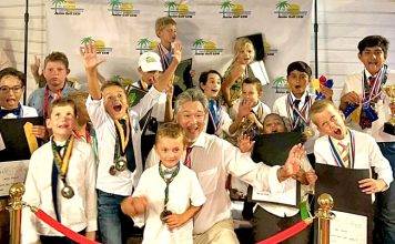 Junior Golf SXM had their Awards Gala