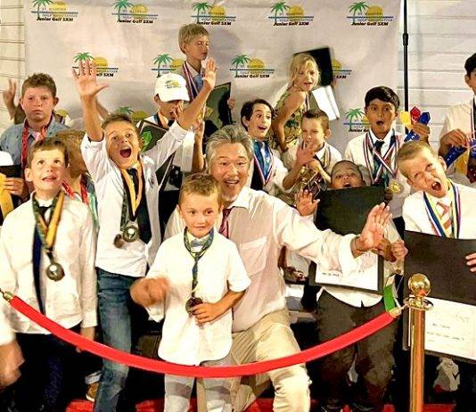 Junior Golf SXM had their Awards Gala