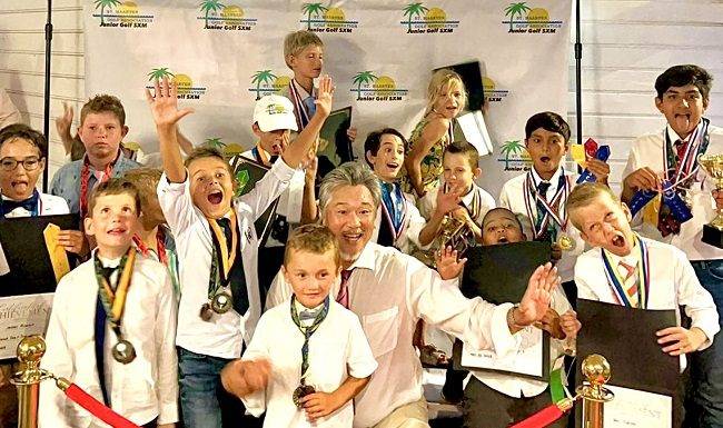 Junior Golf SXM had their Awards Gala