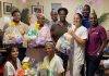 Rotary Sunset Donates Maternity Gift Baskets to Maternité Active Saint Martin Association