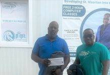 Rollocks Jr, donates School Supplies