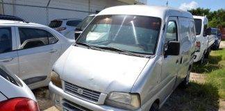 Police is requesting the owner of this minivan to come forward and claim their property